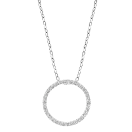 Collar Lotus Silver Círculo LP3671-1/1