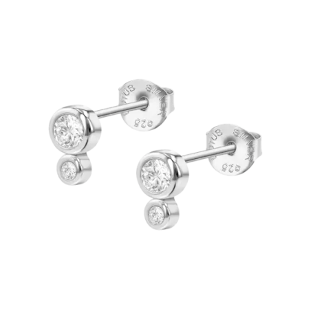 Pendientes Lotus Silver LP3748-4/1