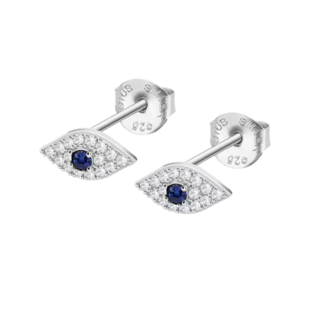Pendientes Lotus Silver Ojo Turco LP3750-4/1