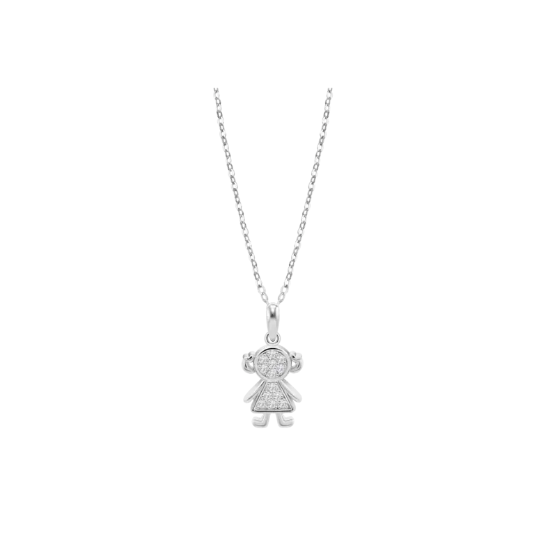Collar Lotus Silver Mamá LP3758-1/1