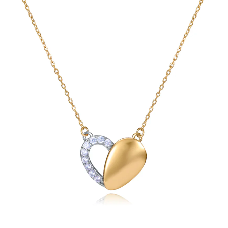 Collar Viceroy Corazón y circonitas 13185C100-30