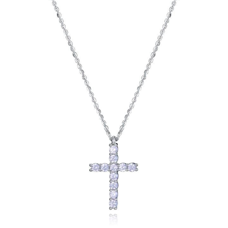 Collar Viceroy Cruz y circonitas 13189C000-30