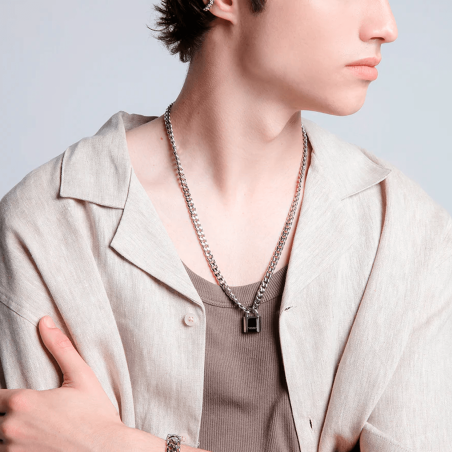 Collar Viceroy Acero candado 14138C01000