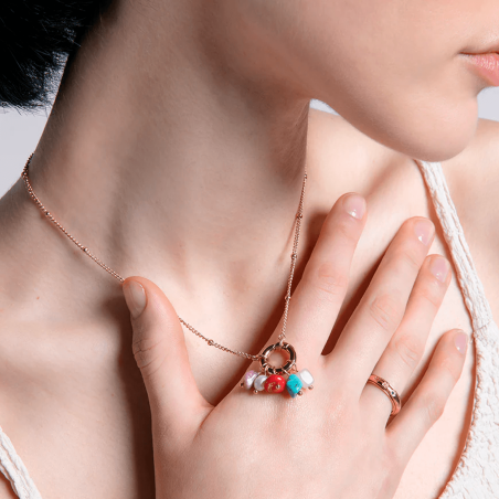 Collar Viceroy Aro con piedras 14157C01019