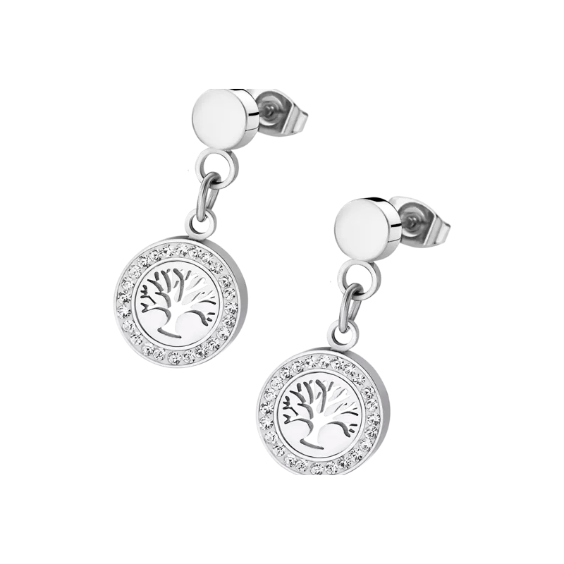 Pendientes Lotus Style Rainbow Árbol de la Vida LS1869-4/1