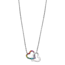 Collar Lotus Style Corazón Multicolor LS1912-1/2