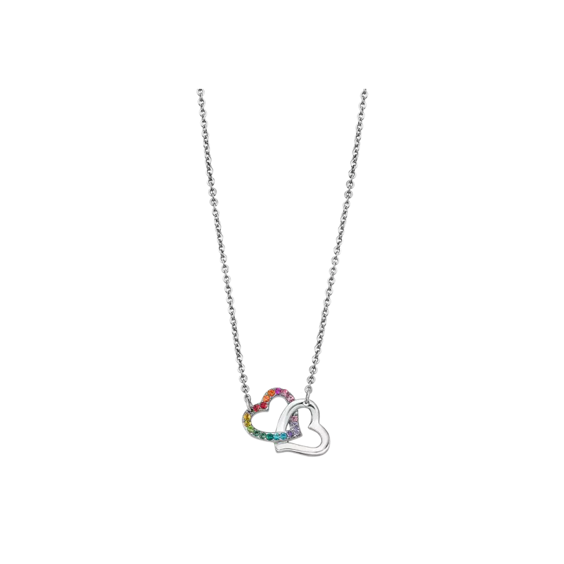 Collar Lotus Style Corazón Multicolor LS1912-1/2