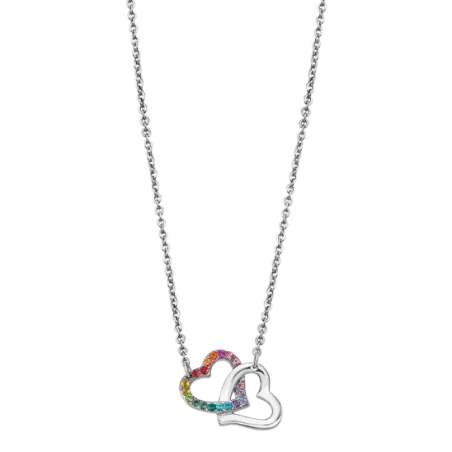 Collar Lotus Style Corazón Multicolor LS1912-1/2