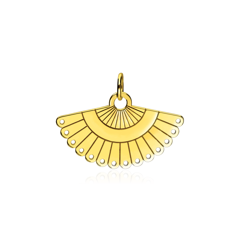 Colgante Oro 18k "Abanico"
