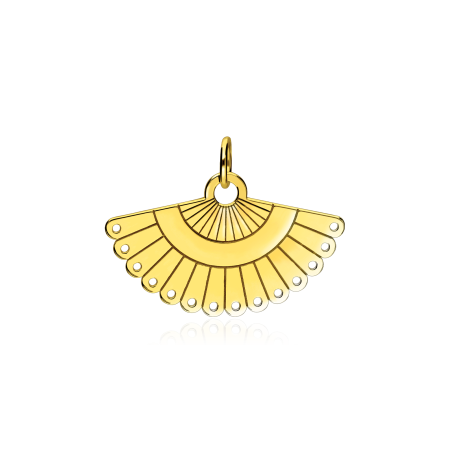 Colgante Oro 18k "Abanico"
