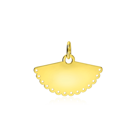 Colgante Oro 18k "Abanico"