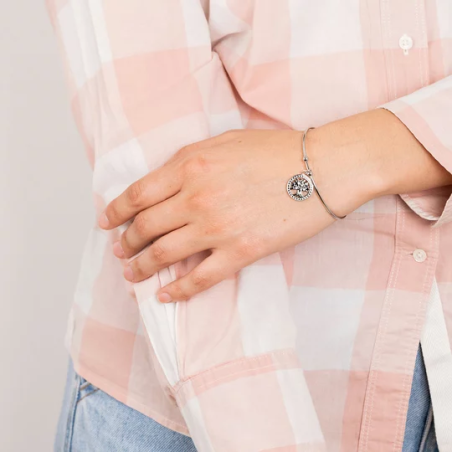Pulsera Lotus Style Rígida Árbol de la vida LS2015-2/3