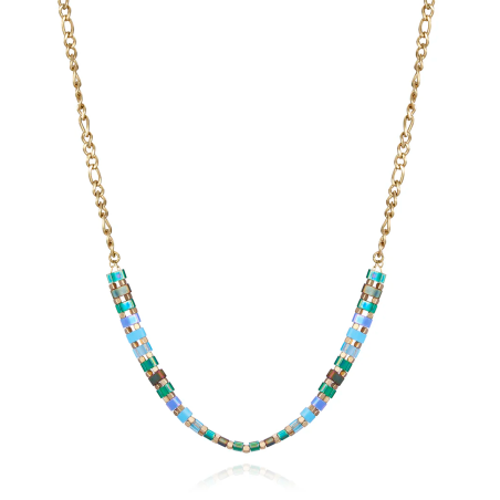 Collar Viceroy Chic verde y azul 14167C01016