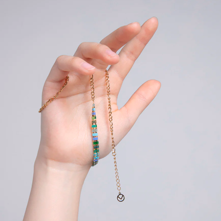 Collar Viceroy Chic verde y azul 14167C01016