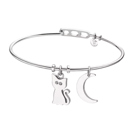 Pulsera Lotus Style Rígida Gato LS2035-2/1
