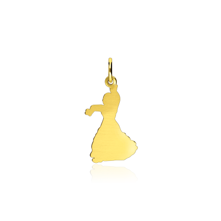 Colgante Oro 18k "Flamenca"