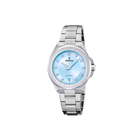 Reloj Festina mujer acero esfera celeste F20700/3