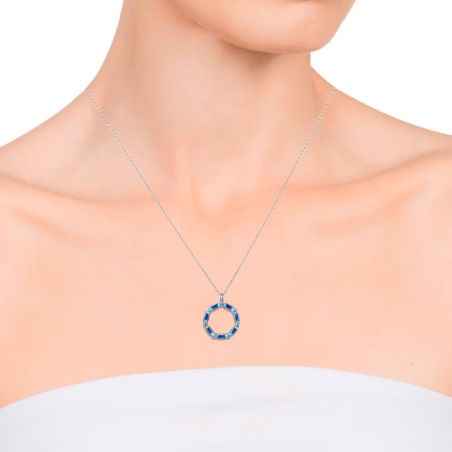 Collar Viceroy Elegant azul 9121C000-33