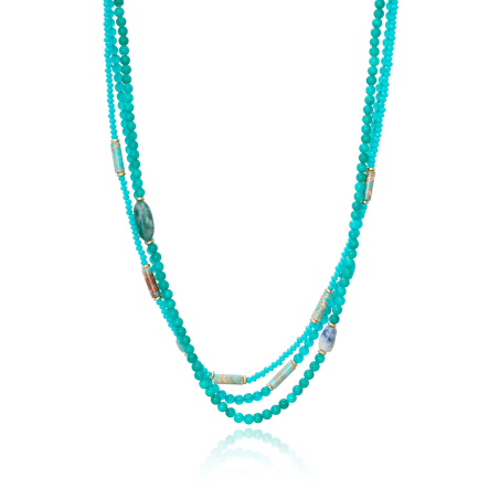 Cadena Viceroy Kiss piedras azules 14022C09014