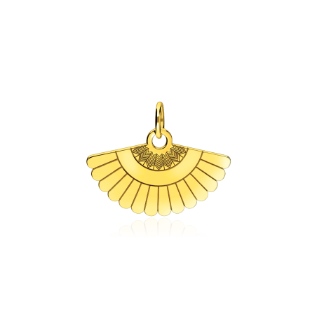 Colgante Oro 18k "Abanico pequeño"
