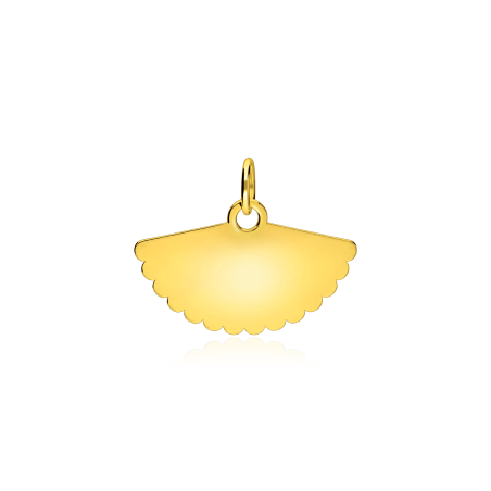 Colgante Oro 18k "Abanico pequeño"