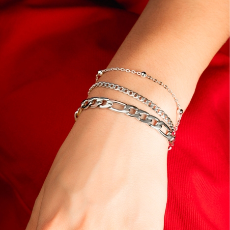 Pulsera Lotus acero mujer corazón LS2339-2/1