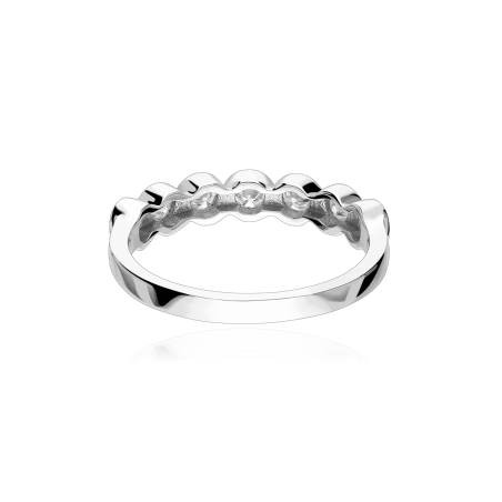 Anillo "Chioggia" Oro Blanco 18k y Diamantes 0.45 cts