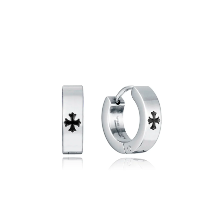 Pendientes Viceroy Acero y Cruz 14142E01000