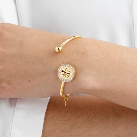 Pulsera Lotus Style Rígida Árbol de la Vida LS2181-2/2