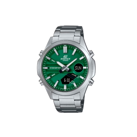 Reloj Casio Edifice acero esfera verde EFV-C120D-3AEF