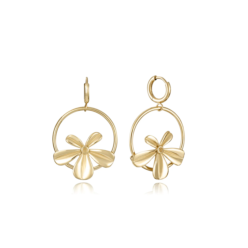 Pendientes Viceroy Flor Colgante 14148E01012