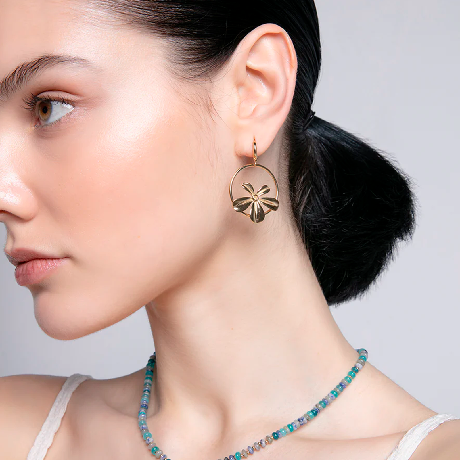 Pendientes Viceroy Flor Colgante 14148E01012 Joyerías Sánchez