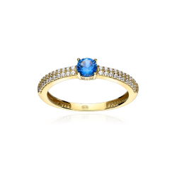 Anillo Oro 18k Circonitas  Chauen 