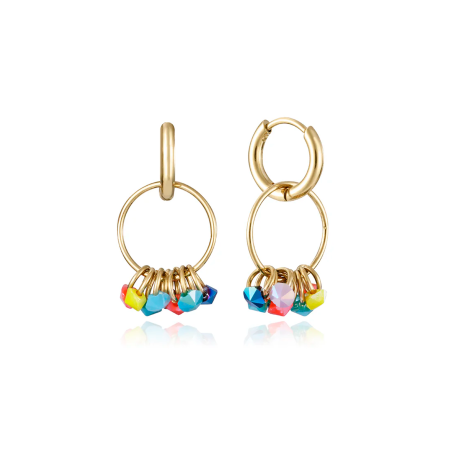 Pendientes Viceroy Cristales colores 14156E01019