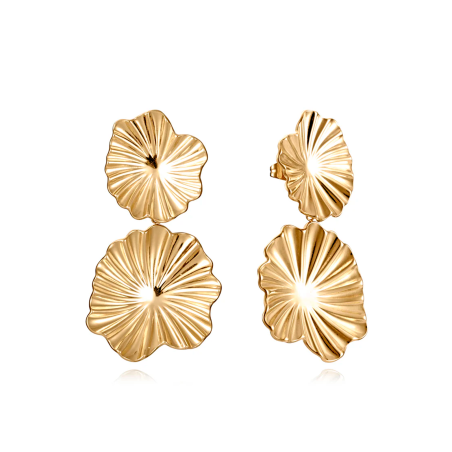 Pendientes Viceroy Flor dorada 15149E01012