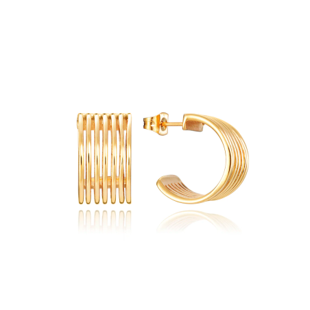 Pendientes Viceroy Multiaros dorado 75084E01012