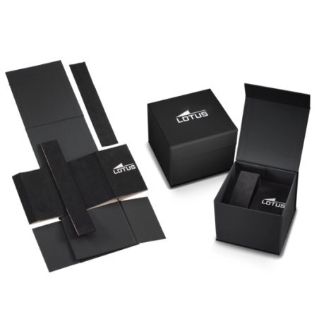 Reloj Lotus Hombre Acero con Esfera negra 18812/3