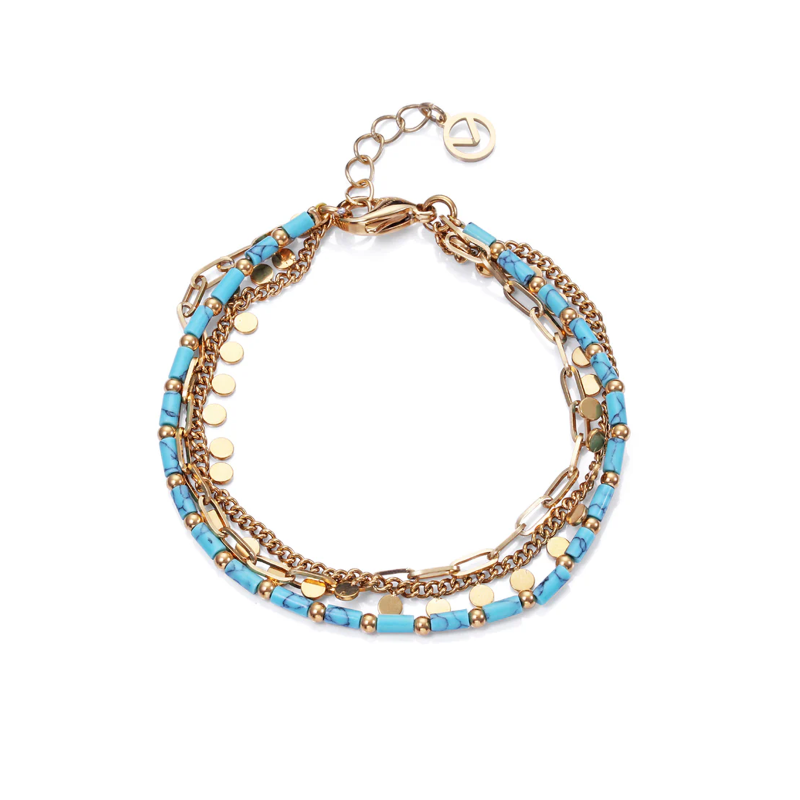 Pulsera Viceroy Múltiple piedra azul 14164P01013