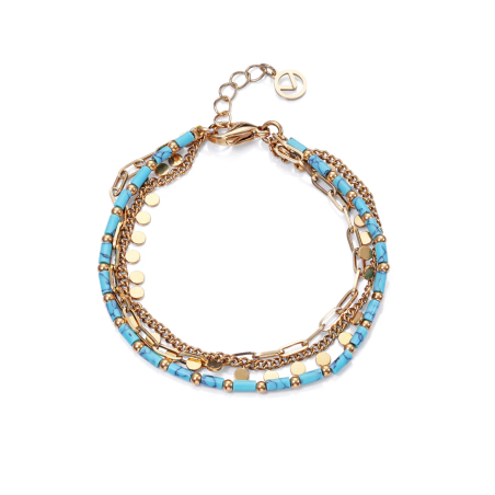 Pulsera Viceroy Múltiple piedra azul 14164P01013
