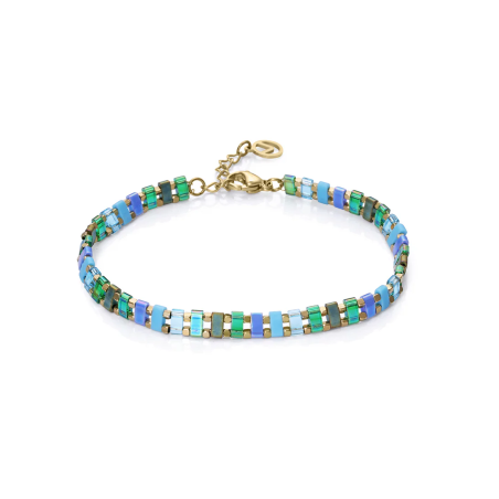 Pulsera Viceroy cristales azules y verdes 14167P01016