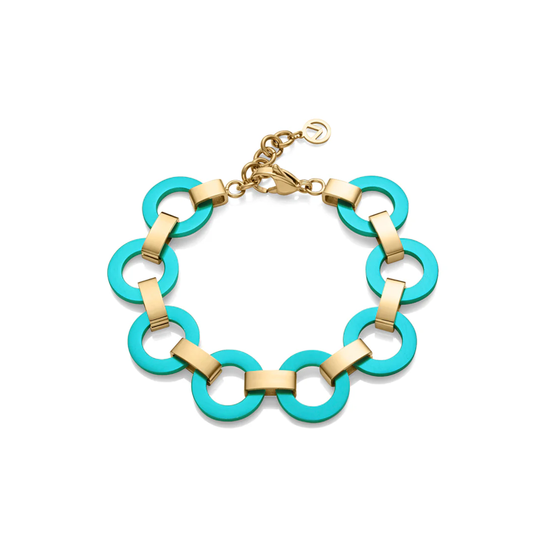 Pulsera Viceroy Círculos verdes 14177P09016