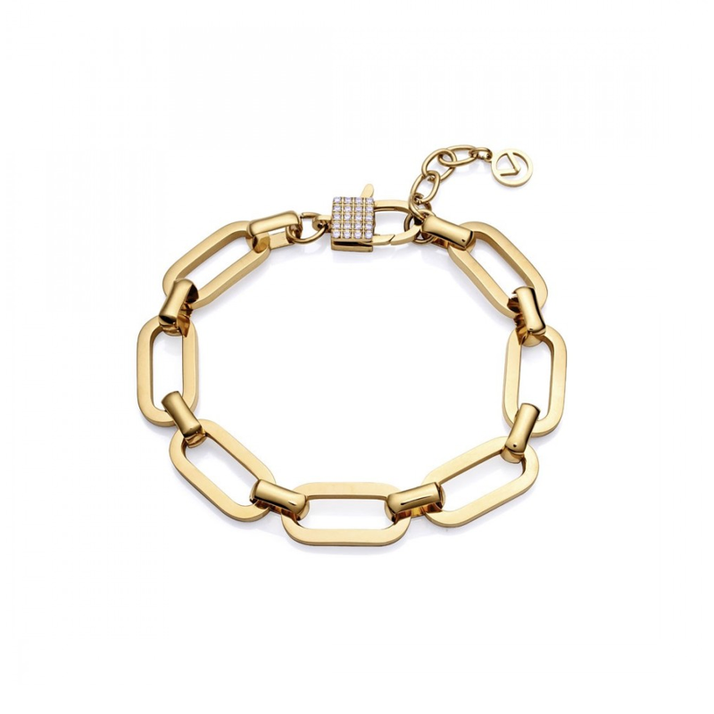 Pulsera Viceroy Eslabones y circonitas 1445P01012