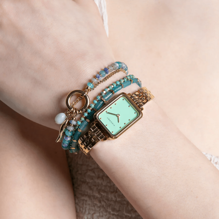Pulsera Viceroy Jade y turquesa 14174P01016