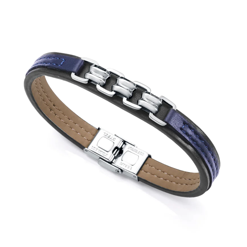 Pulsera Viceroy Cadena Azul cuero 15151P01013