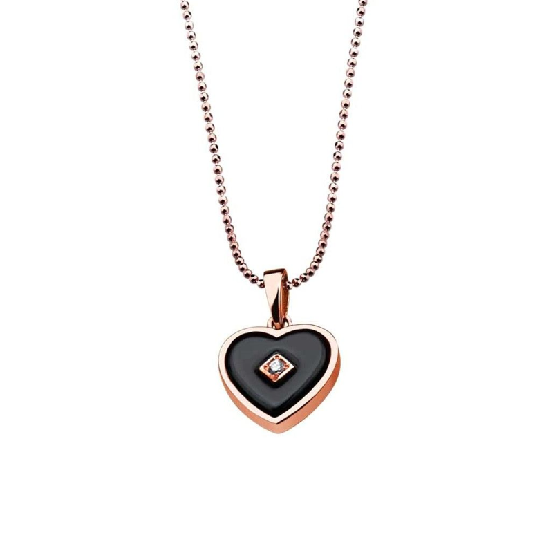 Collar Lotus Silver Corazón LP1277-1/4