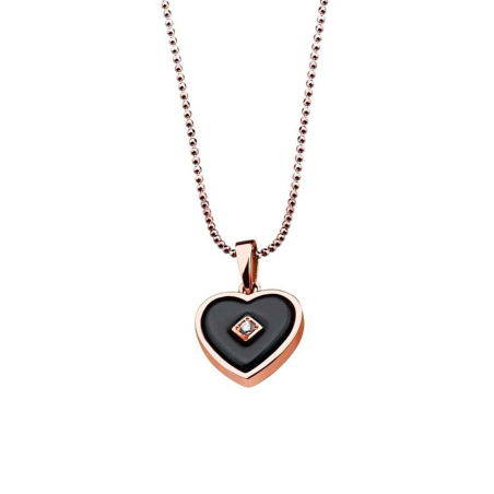 Collar Lotus Silver Corazón LP1277-1/4