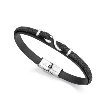 Pulsera Viceroy cuero trenzada 14012P01010