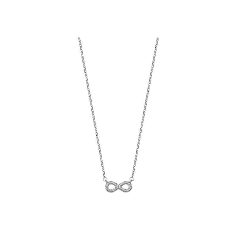 Collar Lotus Silver Infinito Trendy LP1859-1/1