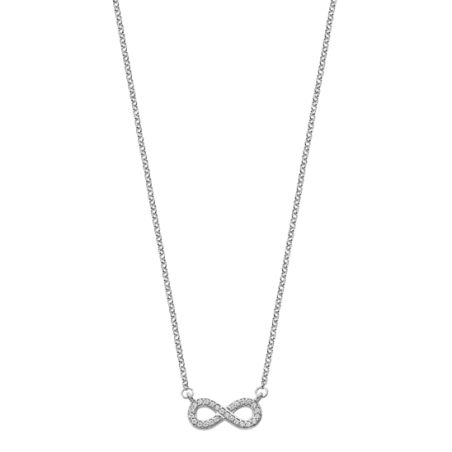 Collar Lotus Silver Infinito Trendy LP1859-1/1