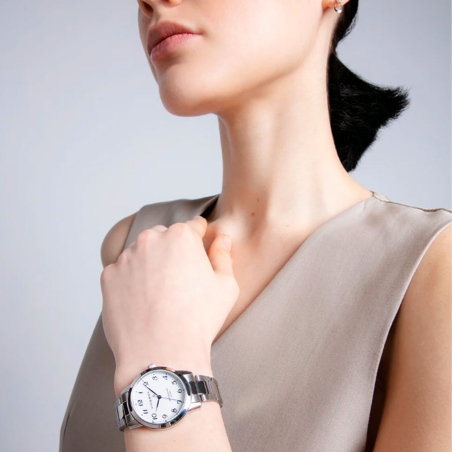 Reloj Viceroy mujer Chic brazalete de acero esfera blanca 41138-05